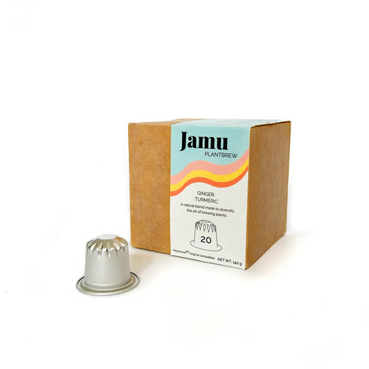 Jamu PlantBrew, Ginger & Turmeric capsules - Jamu Drinks